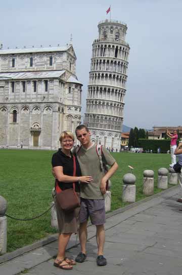 Der schiefe Turm von Pisa