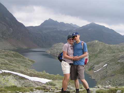 Langsee im Naturschutzgebiet Texelgruppe (Südtirol)
