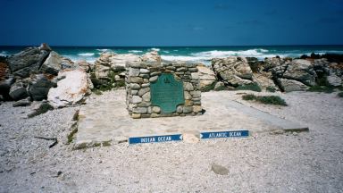 Kap Alghulas, der südlichste Punkt Afrikas